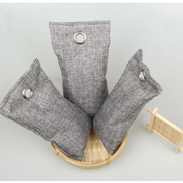 竹炭バッグ 靴 消臭  除湿 消臭剤 繰り返し使用可 除湿剤 玄関 下駄箱 湿気取り 脱臭防カビ 抗...