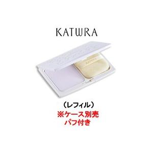 カツウラ化粧品 クリアベースパウダー レフィル 10g パフ付き - 定形外送料無料 -wp