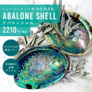 浄化用香皿 アバロンシェル サイズ 約10〜1...の詳細画像1