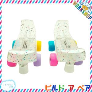 ぬいぐるみポーチ・パペット用ストラップパンプス ピンクグリッター