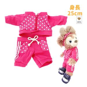 ぬいぐるみ服 サロペット オーバーオール チェック グリーン×ブルー