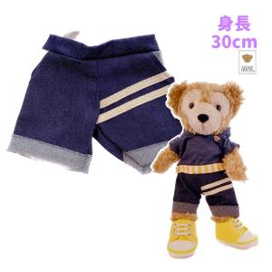 ダッフィーSS用ショートパンツ チェック ピンク×ブルー テディハウス