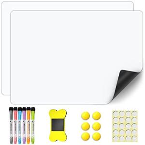 マグネットシート ホワイトボード シート 冷蔵庫用 強力マグネット 貼り直せる 消しやすい 粘着可能 壁に貼ってはがせる 掲示板/スケジュール管理/メ