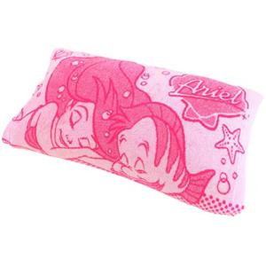 MORIPiLO モリシタ ディズニー プリンセス アリエル のびのび 枕カバー タオル地 ピンク 35x50cm 43x63cm 綿75％