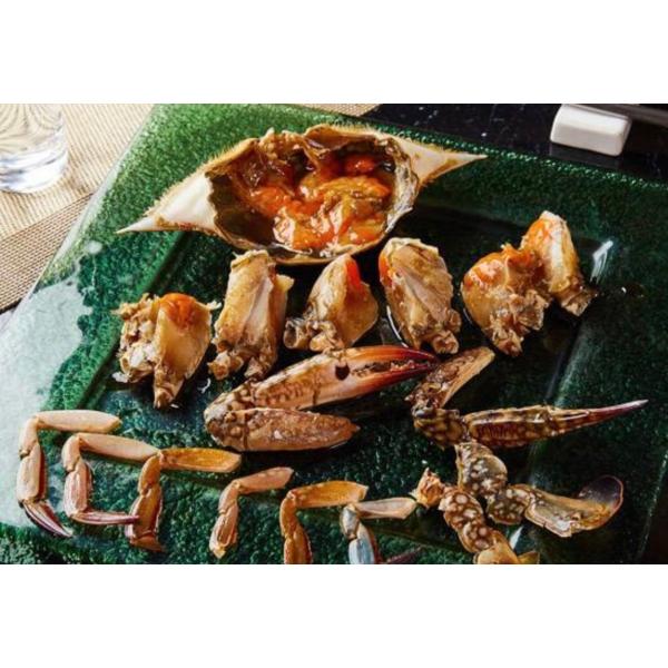 【西麻布韓国料理宮(KUNG)】カンジャンケジャン(北海道産ワタリガニの醤油漬け) 650g タレ含...