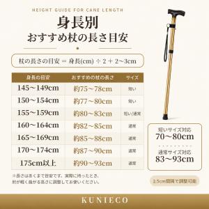 杖 折りたたみ 軽量 ステッキ 介護 つえ お...の詳細画像4