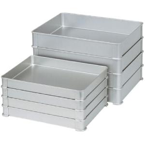 アカオアルミ 硬質アルミ システムバット（餃子バット） 50小小