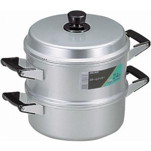 ホクア セイロセット33cm【アルミ丸型蒸し器】 北陸アルミニウム hokua