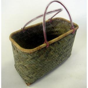 レトロカゴ ミニ 昭和レトロ レトロ雑貨 買い物かご ままごと