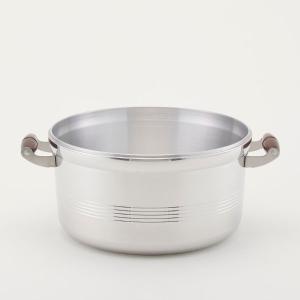 北陸アルミニウム アルミキャスト DX長生セイロ 本体 26cm せいろ体