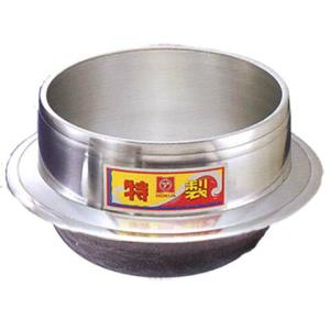 アルミ 羽釜 大釜 42cm かん無し ホクア 《 北陸アルミ ご飯釜 大型鍋