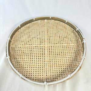 竹製 平ザル 四ツ目干しザル 特大 Φ65 50-165 / ザル ざる 大きい 竹ザル 竹ざる 山菜 梅ザル 梅 うめ 梅干 干物 野菜 丸 丸型 干し柿