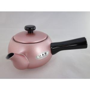 急須 横手 日本製 軽くて割れない急須 0.6L momo 藤田金属 アルミ急須