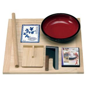 星野工業 本格蕎麦打ちに 木製 めん定規 小 麺定規 こま板小 008334