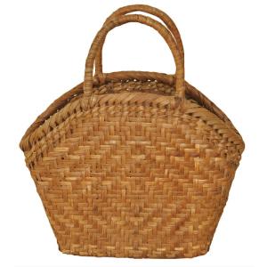 山葡萄 バッグ かごバッグ うろこ編み 《857883》 バック 鞄 かご 籠