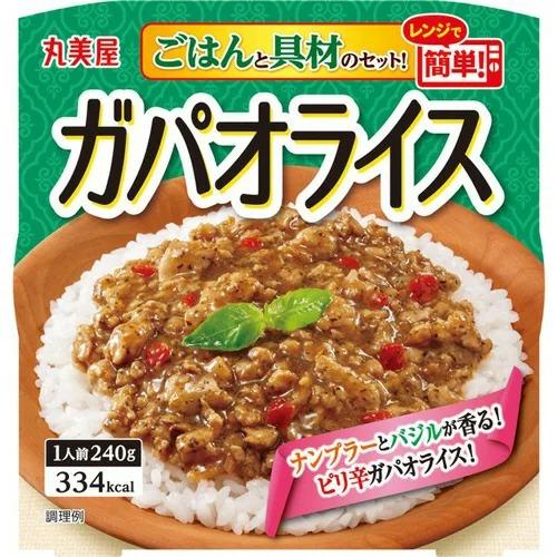 丸美屋食品 ガパオライスごはん付き×6食 レトルト食品 まとめ買い レトルトご飯 レトルトごはん レ...