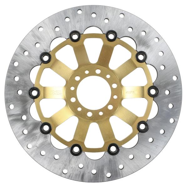 KC-501Hサンスター カスタムタイプ フロントディスクローター HONDA　ホンダ296mm ブ...