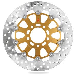 LS512GDW サンスター SUNSTAR プレミアムレーシング フロントディスク Premium Racing RGV250ガンマSP(VJ23) ボルトオン 1台分 シルバーピン