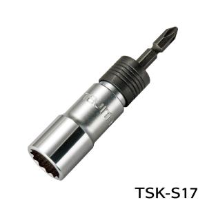 タジマ TSK-S17 ビット交換ソケット シングル 17mm 12角｜kunimotohamono