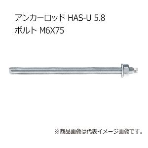 ヒルティ HAS-U 5.8 M6x75 アンカーロッド 2223936｜kunimotohamono