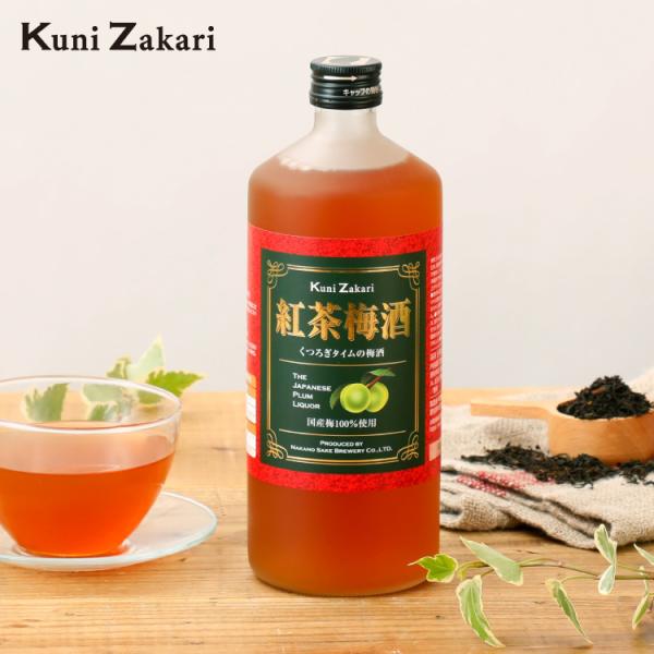 國盛 紅茶梅酒 720ml / 梅酒 紅茶 国産梅100% 中埜酒造 リキュール 果実酒 カクテル ...