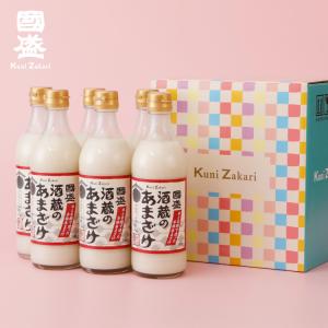 【送料無料】ギフト 國盛 酒蔵のあまざけ 6本セット（500g×6本） / 甘酒 ノンアルコール  蔵元直送 母の日 父の日 お中元 敬老の日 お歳暮 プレゼント｜kunizakari