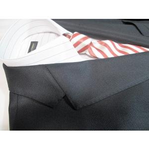激安紳士服 HIROKO KOSHINO homme collection秋冬物メタルボタン紺ブレザー40％OFF