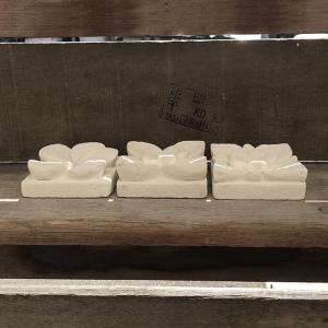 バリ島石材 ストーンレリーフ 7×7cm 厚み...の詳細画像4