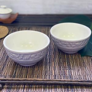 ジェンガラケラミック ボウルセット 2個1セット 深緑 茶碗 ペア