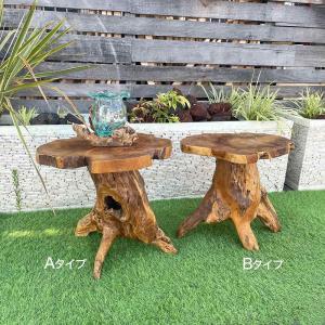 送料無料 自然木 木の根 座卓 低い テーブル W72cm 花台 盆栽卓 根卓