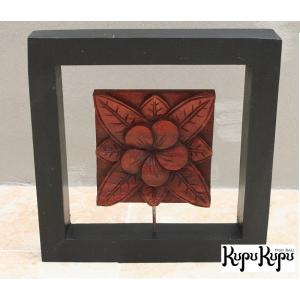 木彫り 壁掛け 魚オブジェ シルバー ゴールド アジアン雑貨 バリ雑貨