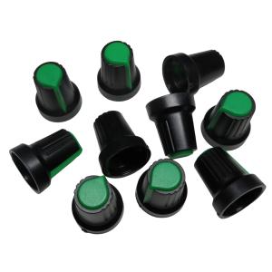 つまみ 10個 可変抵抗(ボリューム)用 ノブ 01-G