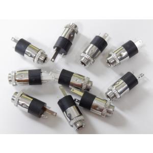 ステレオミニジャック 1個 パネル取付用