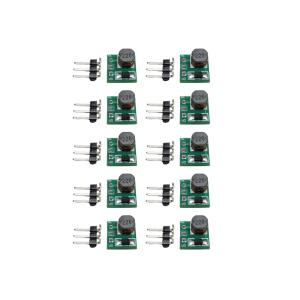 入力 DC0.9V-5V 出力5V 10個 DC-DCステップアップパワーモジュール ピンヘッダ付き