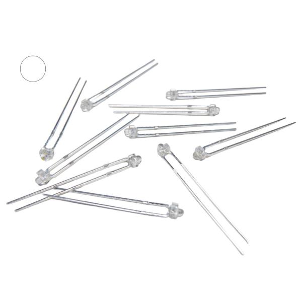 1.8mm 白 5800mcd 100個 砲弾型 LED OptoSupply製