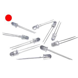 5mm 赤 60000mcd 10個 激光 超高輝度 砲弾型 LED : 電子パーツ通販の