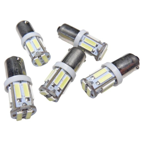 LED BA9s 10SMD 7014 白