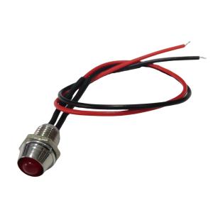 12V 赤 1個 5mm LED パイロットランプ