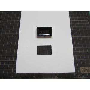 デジタル電圧計 DC4V-DC30V 赤色 パ...の詳細画像2