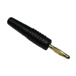 φ2mm ミニバナナプラグ 黒 1個