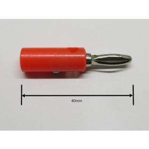 φ4mm バナナプラグ 黒 1個の詳細画像1