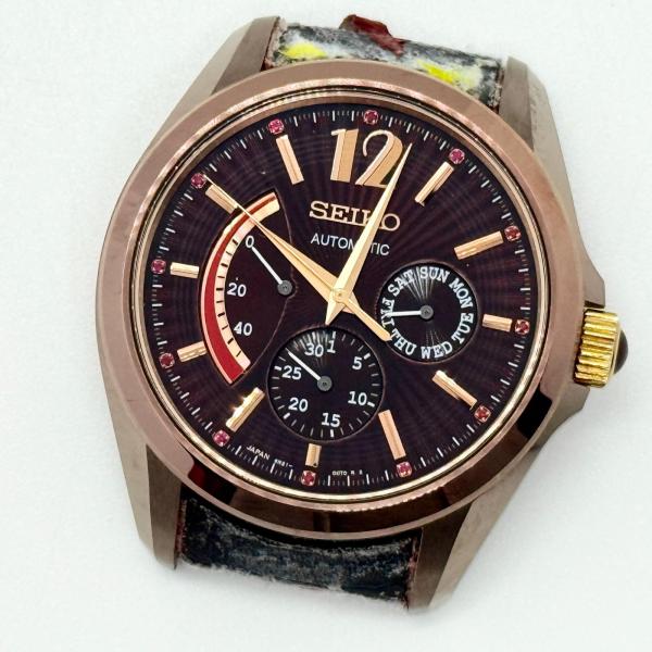 SEIKO セイコー ブライツ 6R21-00Y0 ブラック AT メンズ コットンクラブ 500本...