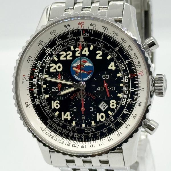 BREITLING ブライトリング ナビタイマー コスモノート 紅の豚 ポルコロッソ A22322 ...
