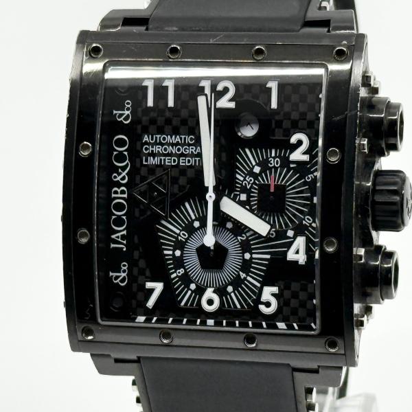 JACOB&amp;CO ジェイコブ   エピック JC-V2Q2B　155  ブラック AT メンズ  腕...