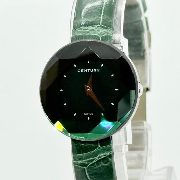 CENTURY センチュリー クチュール 832.8.S.70I.12.CEK グリーン QZ レデ...