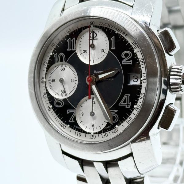 Baume &amp; Mercier ボーム＆メルシェ ケープランド MV045216 ブラック メンズ ...