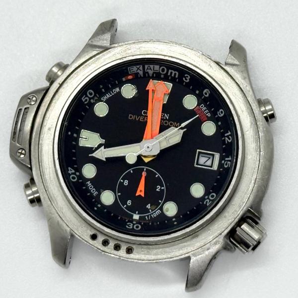 CITIZEN シチズン ダイバーズ プロマスター 5810-F80006 ブラック QZ メンズ ...