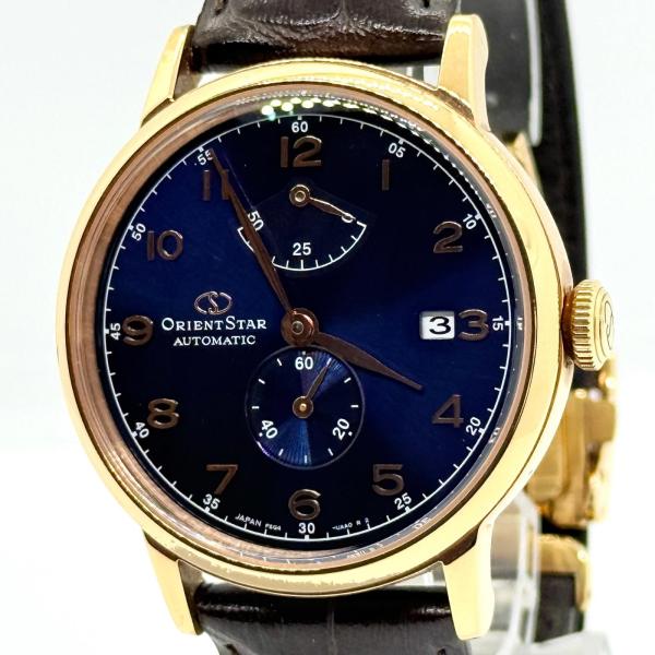 ORIENT オリエント オリエントスター ヘリテージゴシック ネイビー AT メンズ 限定モデル ...