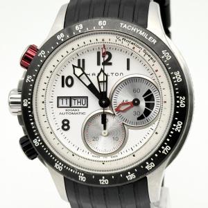 HAMILTON ハミルトン カーキ H717260 ホワイト AT メンズ 腕時計 稼働品