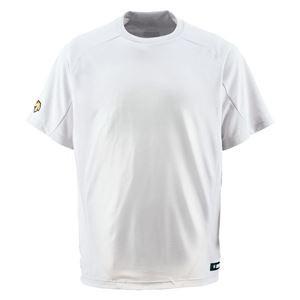 デサント（DESCENTE） ベースボールシャツ（Tネック） （野球） DB200 Sホワイト L｜kuraki-26